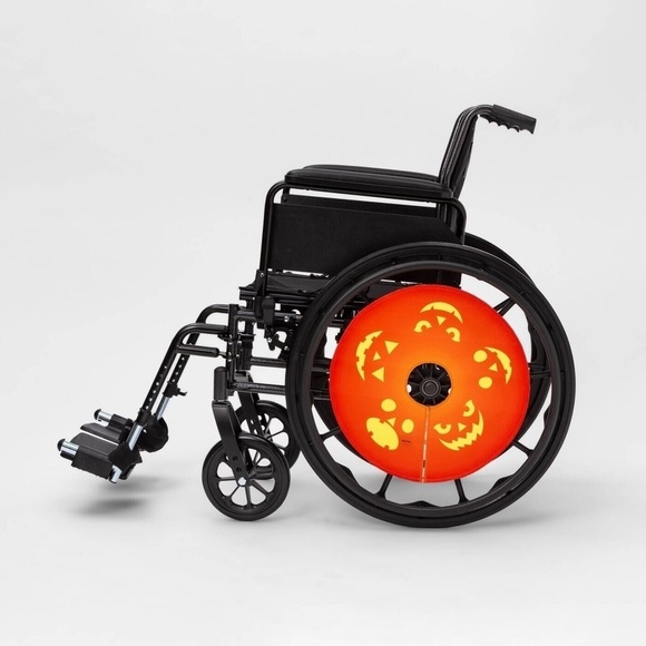 Target Light Up Pumpkin Wheel Cover Halloween Costume Accessory Set Hyde & Eek! - Picture 2 of 5